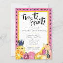 Search for fruit birthday invitations Banana