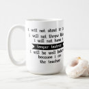 Search for i make the rules mugs Teacher
