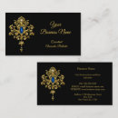 Search for royal blue and gold business cards Stylish