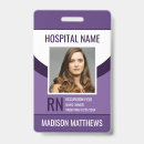 Search for purple id badges Emergency room nurse