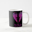 Search for pink wings mugs Cancer