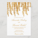 Search for sparkle and shine wedding invitations Gold