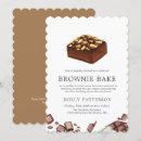 Search for brownies invitations Chocolate