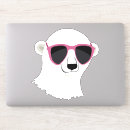 Search for funny polar bear stickers Animal