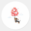 Search for dachshund valentine stickers Heart