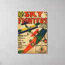 Search for fighter canvas prints Sky