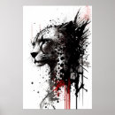 Search for cheetah portrait posters Leopard