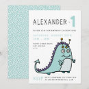 Search for little boy birthday invitations Monster party
