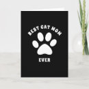 Search for cat mothers day cards Best mum ever