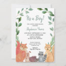 Search for woodland baby shower invitations Forest friends