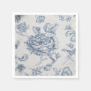 Search for vintage shabby chic roses napkins Blue