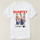 Search for barbershop quartet tshirts Bass