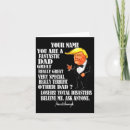 Search for donald trump fathers day cards Presidential satire