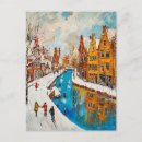 Search for winter postcards Canal