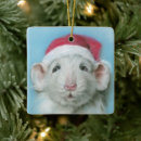 Search for pet rat christmas tree decorations Mouse