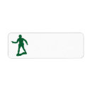 Search for army return address labels Green