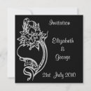 Search for entwined invitations Black