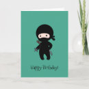 Search for ninja birthday cards Japan