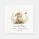 Search for bunny baby shower napkins Forest
