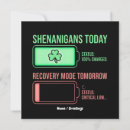 Search for shenanigans invitations Shamrock