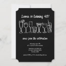 Search for cocktail birthday invitations Modern