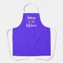Search for royality aprons Royal purple