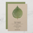 Search for simplistic wedding invitations Greenery