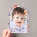 Search for flowers birth announcement cards Colourful