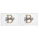 Search for monogramed pillowcases Girly