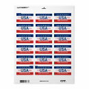 Search for stars stripes return address labels America
