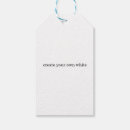 Search for plain white gift tags Printable editable modern logo