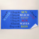 Search for fun beach towels Sand
