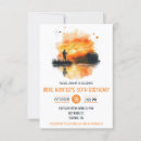 Search for lake birthday invitations Fishing