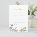 Search for dinosaur stationery paper For kids
