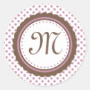 Search for brown polka dot stickers Initial