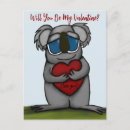 Search for cute koala postcards Heart