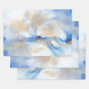 Search for abstract wrapping paper Blue