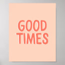 Search for good time posters Typography