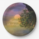 Search for tropical paper plates Sunset