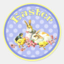 Search for vintage easter chicken stickers Bunny