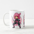 Search for cute ninja mugs Girl