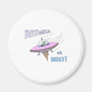 Search for area magnets Flying saucer