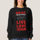 Search for sign language clothing Deaf