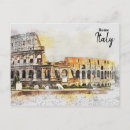 Search for coliseum in rome postcards Italia