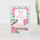 Search for chickadee birthday cards Pink