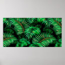 Search for green palm leaf posters Illustration