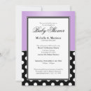 Search for royal purple invitations Black