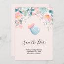 Search for pink flower save the dates Cute