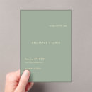 Search for green save the dates Elegant
