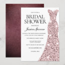 Search for velvet bridal shower invitations Burgundy